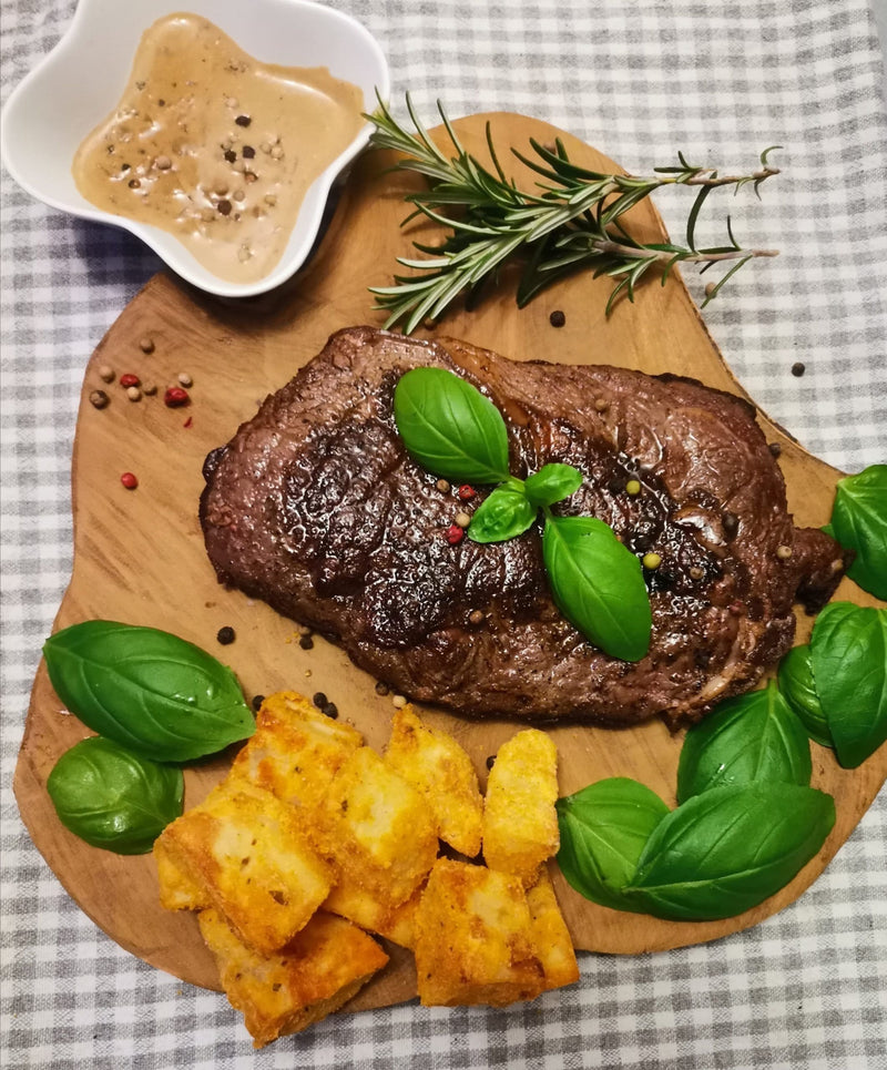 Rib-eye steak